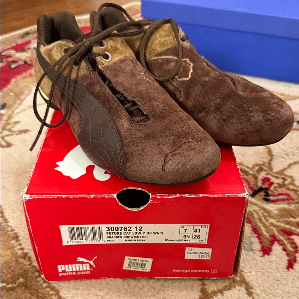 Puma Chocolate Suede Vintage Sneaker